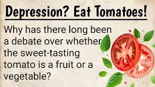 Suffering from Depression? Eat Tomatoes Daily | Amazing Health Benefits | #gradedreader
