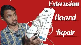 how to repair externsion board at home| electric extension board wiring | swith bord repair