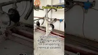 What material of diaphragm pump should be chosen for transporting chemical solvents? #godopumps