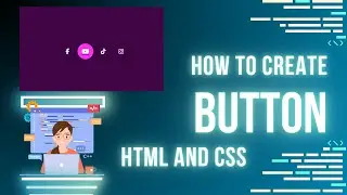 Project 01 | Web Design Tutorial: Stylish Social Media Buttons with HTML & CSS