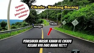 Jalan Cikadu Tembus Pantai Cianjur Selatan