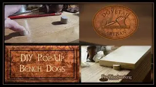 DIY Pop Up Bench Dogs ~ Dovetail Artisan ~