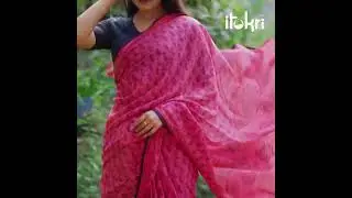 Explore Authentic Bagh Print Sarees | Handmade & Sustainable