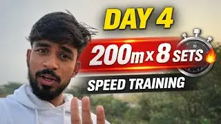 Agniveer Running Practice Day 4 | Speed + Stamina Workout