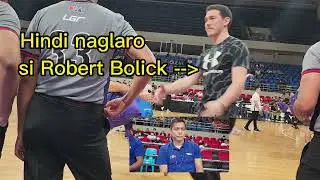 POV of PBA Barker - Starters call out of Meralco vs Rain or Shine and Converge vs Northport 1/22/23