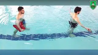 Aquatic exercise- Shoulder resistive exercise