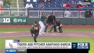 LSU adds pitcher Santiago Garcia