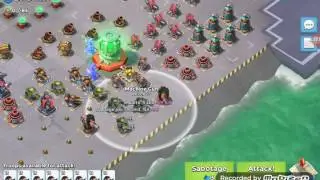 Boom Beach. Operation: Stronghold. Base: Boderline.  All zookas, one pop.