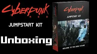 Unboxing of the Cyberpunk Red Jumpstart Kit