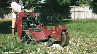 Stump Removal with TORO STX 26 | Operation, Action and Cost