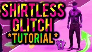 NBA 2K17 SHIRTLESS GLITCH AT ANY REP AFTER PATCH 8!!
