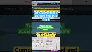 30-day Stock Music Licensing Challenge. #stockmusic #musiclicensing #stockmusiclicensing