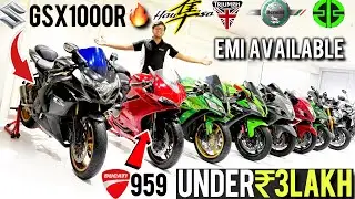 Used Superbike ￼rearest ￼ collection unbeatable price Ducati 959 Triumph Ninja ZX10R Suzuki GSX1000R