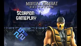 Mortal Kombat Deception Gameplay Scorpion PS2 (PCXS2)