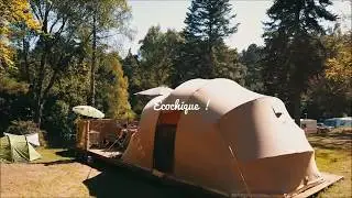 Camping Les Murmures du Lignon à Tence, en Haute Loire, Auvergne avec piscine