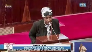 ANGELA KIZIGHA AWAZIBA MDOMO WABUNGE AKIJINADI KUPATA KURA KUWA MBUNGE WA AFRIKA MASHARIKI