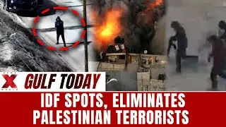 IDF Spots, Then Eliminates Palestinian Terrorists Who Crossed Yellow Line In Fierce Drone, Airstrike