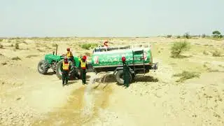 Rescue 1122 is helping to the victims of Cholistan Drought