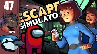 Let's Play Escape Simulator Co-op Part 47 - Among Us DLC