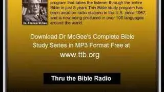 McGee Q&A - Matt 27:52-53 Old Testament Saints Raised