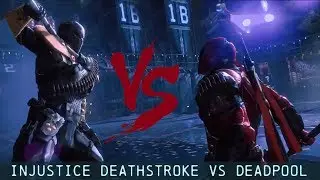 CHAR SWAPS; Batman; Arkham Origins; Injustice Deathstroke Vs Deadpool