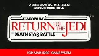 Death Star Battle (1984) - Atari 5200 in My Closet