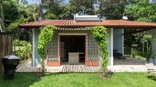 Linda CASA NO CAMPO estilo CABANA || O ref&uacute;gio perfeito na Serra da Cantareira em S&atilde;o Paulo