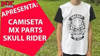 Camiseta MX Parts Skull Rider