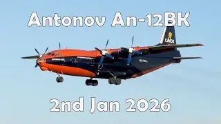 Cavok Air (UR-CKL) : Antonov An-12BK : Belfast International Airport (BFS) : 2nd Jan 2026