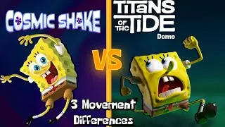 3 Movement Differences Between Cosmic Shake And Titans of the Tide Demo