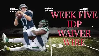 WEEK 5 IDP Waiver Wire Pickups