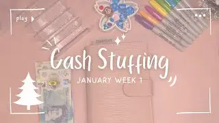 January Week 1  | £730 | #ukcashstuffing  | Hybrid | Sinking Funds & Savings Challenges 2026
