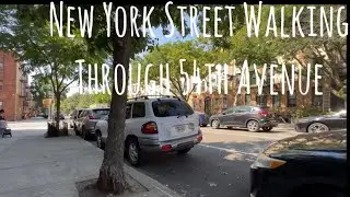 NEW YORK STREET WALKING THROUGH 54TH AVENUE QUEENS TO LONG ISLAND CITY NEW YORK  | LBraceros#560