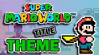 O Som da SUA Inf&acirc;ncia! 🍄 Super Mario World - Title Theme (PC Keyboard Cover)