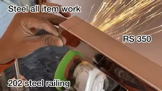 How to Install 3 Pipe Steel Railing | Steel Railing Fitting Kaise Karein