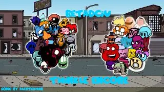 FNF TWINKLE ENCORE But Every Turn A Different Character sings it