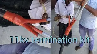 11kv termination kit in తెలుగు #jlmelectrical