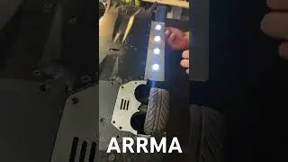 Game changer Side Skirts with Underglow Lights for Arrma Infraction Felony & limitless