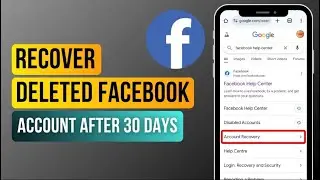How to Recover Permanently Deleted Facebook Account After 30 Days (2025) | Facebook Recovery