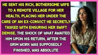 Husband sent his rich wife to remote village for her health, placing her under care of ex-convict