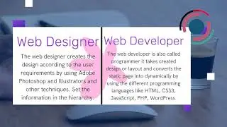 Difference between Web Designer and Developer