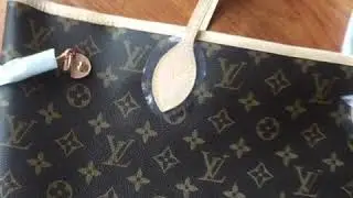 Louis Vuitton monogram neverfull MM shopping Bag
