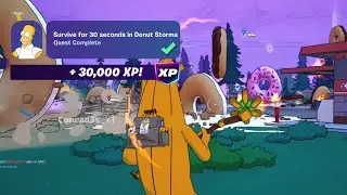 How to EASILY Survive for 30 seconds in Donut Storms Fortnite