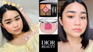 NEW DIOR PRODUCTS! Fresh Summer Make up using the NEW DIOR SUMMER 2020 COLOR GAMES COLLECTION ♡
