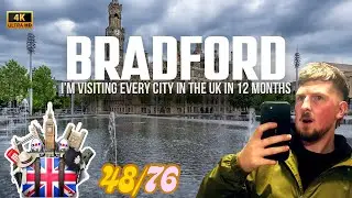 Visiting BRADFORD, England! UK City Tour: Episode 48 🇬🇧