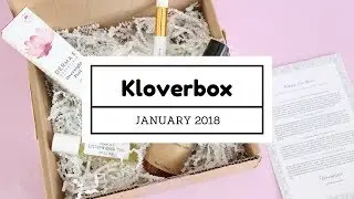 Kloverbox Subscription Box Unboxing January 2018