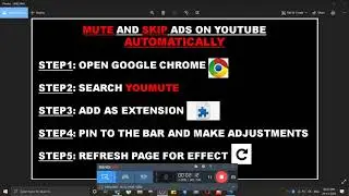 Skip and Mute Ads on YouTube automatically on Windows 10