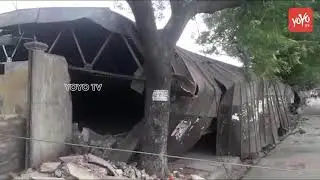 CBS Bus Stand Shed collapsed In GowliGuda Hyderabad | 85 Years Old Bus Stop HYD | YOYO TV NEWS