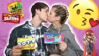 THE CANDY KISSING CHALLENGE!!