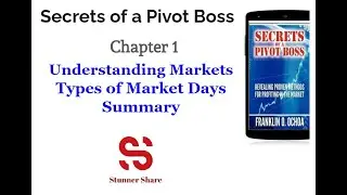 Secrets of a Pivot Boss || Chapter 1 || Types of Market Days - Summary